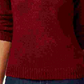 Karen Scott Women's Marled Button Sweater  Medium Red Size X-Small