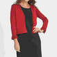 DKNY Women's Bell Sleeve Cardigan Red Size Small
