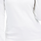 Karen Scott Women's Petite Long-Sleeve Mock-Neck Cotton Top White Size Petite X-Large