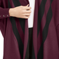 Alfani Women's Petite Striped Open-Front Cardigan Red Size Petite X-Large