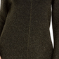 Alfani Women's Petite Metallic Swing Sweater Black PS
