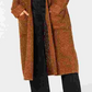 Hooked UP by IOT Women's Pocketed Long Sleeve Open Cardigan Duster Sweater Juniors Brown Size Small