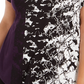 Alfani Women's Petite Printed Round-Hem T-Shirt  Purple Size Petite