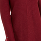 Alfani Women's Metallic Swing SweaterRed  Size PL