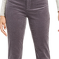 Charter Club Women's Lexington Corduroy Tummy-Control Pants Gray Size 4