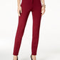 Alfani Women's Petite Hollywood Skinny Pants Red Size 2 Petite