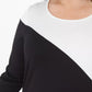 Alfani Women's Plus Size Colorblock Tunic Black 0X