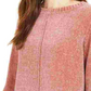 Style & Co. Women's Chenille Sweater Pink Size PM