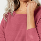 Karen Scott Women's Ottoman Stitch Sweater Pink Size PS/M