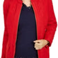 Charter Club Women's Quilted Jacket Red Size Petite Small