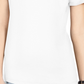 Karen Scott Women's Triple Ring Cutout Top White Size Medium