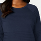 Karen Scott Women's Cotton Ribbed Sweater Blue Size PS