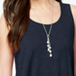 Style & Co Women's Swing Tank Top Purple Size PM