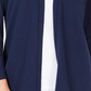 Karen Scott Women's Petite Open-Front Cardigan Navy Size Small