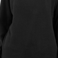 Karen Scott Women's Sport Fleece Sweatshirt Black Size Medium