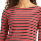 Charter Club Women's Heather Long Sleeve Top Wine Size Small
