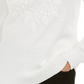 Karen Scott Women's Snowflake Applique Sweater White Size X-Small