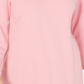 Karen Scott Women's Cotton Half-Zip Mock-Neck Top Pink Size Medium