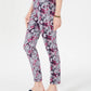 Charter Club Women's Printed Tummy Control Jeans Blue Size 12 Petite