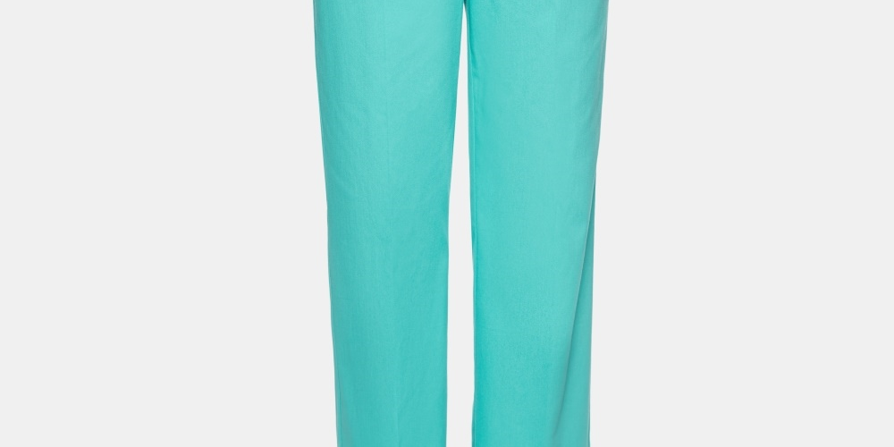 Alfred Dunner Women's Coastal Drive Pull On Pants Blue Size -14