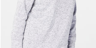 Ideology Women's Plus Size Cowl-Neck Pullover White Size 1X