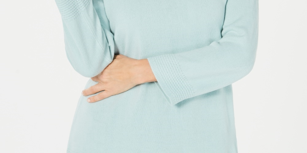 Karen Scott Women's Bateau-Neck Long-Sleeve Sweater Blue Size X-Small