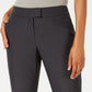 JM Collection Women's Extended-Tab Trousers Charcoal Size 4 Petite