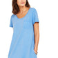 Style & Co Women's One Pocket T-Shirt Dress Blue Size X-Small