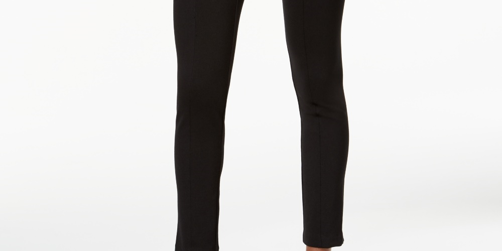 Alfani Women's Comfort Waist Leggings Black Size PL
