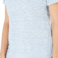 Karen Scott Women's Space-Dyed Top Purple Size Small