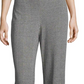 John Paul Richard Women's Herringbone Print Wide Leg Pants Grey Size X-Large