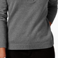 Karen Scott Women's Cotton Toggle Henley Sweater Charcoal Size Petite Small