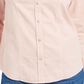 Charter Club Women's Button Down Cotton Corduroy Shirt Pink Size Petite Small