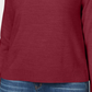 Karen Scott Women's Mock Neck Sweater Red Size PL