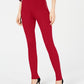 INC International Concepts Women's High Waist Skinny Pants Red Size 4