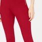 INC International Concepts Women's High Waist Skinny Pants Red Size 4
