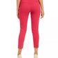 Thalia Sodi Women's Embellished Skinny Cropped Trousers Pink Size XX-Large