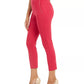 Thalia Sodi Women's Embellished Skinny Cropped Trousers Pink Size XX-Large