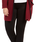 Alfani Women's Plus Size Sweater Jacket Red Size 4X