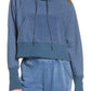 Free People Women's Westlake Sweatshirt Navy Size Medium