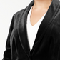 INC International Concepts Women's Velvet Blazer  Black Size 4X