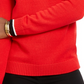 Charter Club Women's Fair Isle Crewneck Sweater Red Size PL