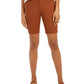 Style & Co Women's Bermuda Shorts Brown Size 8