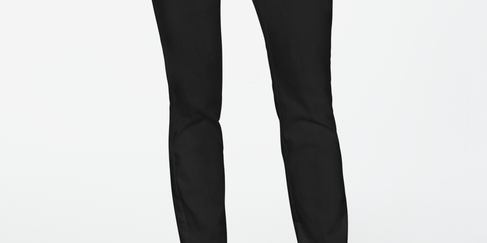 Charter Club Women's Chelsea Stretch Twill Skinny Pants Black Size 4 Petite