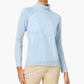 Karen Scott Women's Light Blue Long Sleeve Turtle Neck Sweater Blue Size Petite X-Large