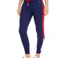Tommy Hilfiger Women's Sport Colorblocked Jogger Pants Blue Size Small