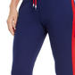 Tommy Hilfiger Women's Sport Colorblocked Jogger Pants Blue Size Small