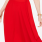 Charter Club Women's Tie Waist Midi Dress Red Size Large