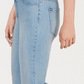 Charter Club Women's Cuffed Tummy Control Jeans Blue Size 18