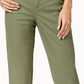 Style & Co Women's Split Hem Capri Pants Green Size 4